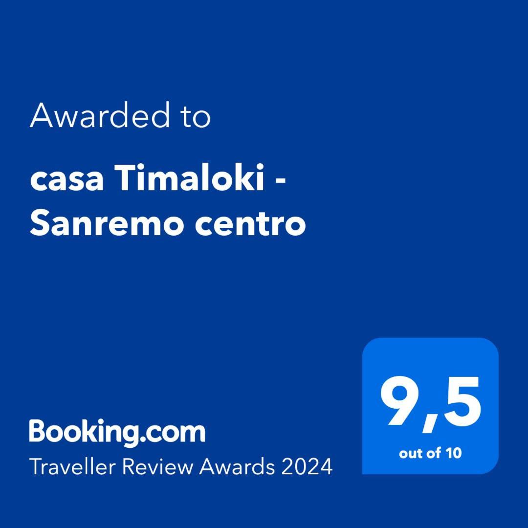 Apartamento Casa Timaloki - Sanremo Centro Exterior foto
